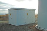 GRP Windfarm Substations Glass Reinforced Plastic Fibreglass Kinpars Scotland UK